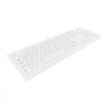 Contour Design Active Key Contour ClassicClean Ιατρικό πληκτρολόγιο IP68 Full-Size Ενσύρματο Λευκό DE C8100
