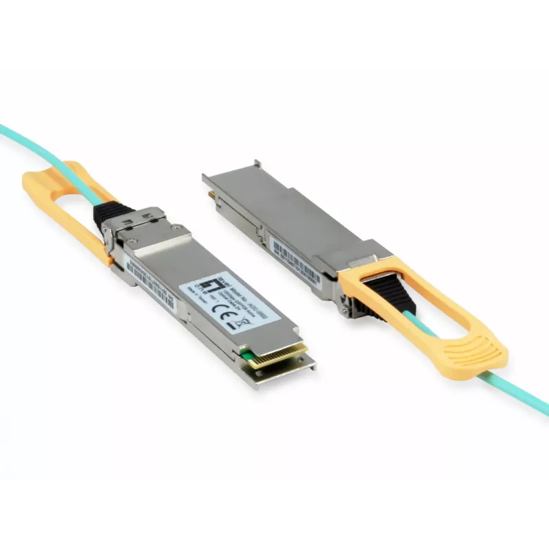 LevelOne AOC-0502 100GBase-AOC QSFP28 ενεργό οπτικό καλώδιο, 100 Gbps, 2 m