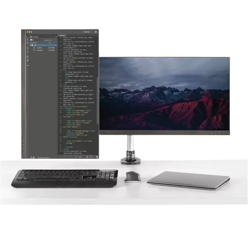 StarTech.com Βραχίονας διπλής οθόνης τοποθέτησης γραφείου – πλήρως αρθρωτός – Premium