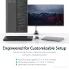 StarTech.com Βραχίονας διπλής οθόνης τοποθέτησης γραφείου – πλήρως αρθρωτός – Premium