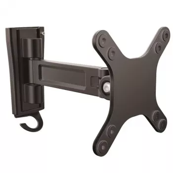 StarTech.com Βραχίονας οθόνης τοίχου - Μονός αρμός, 15 kg, 33 cm (13 ίντσες), 68,6 cm (27 ίντσες), 75 x 75 mm, 100 x 100 mm, μαύρο
