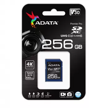 ADATA ASDX256GUI3V30S-R Κάρτα μνήμης 256 GB SDXC UHS-I Class 10