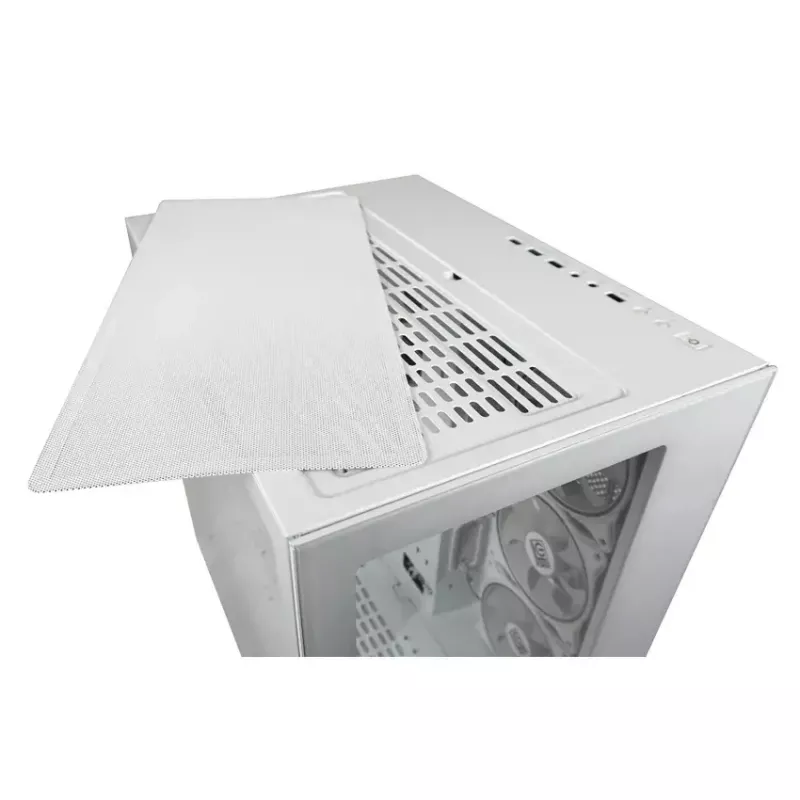 Κουτί PC LC-Power Gaming 807W Midi Tower λευκό