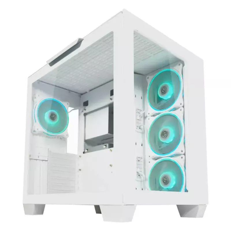 Κουτί PC LC-Power Gaming 807W Midi Tower λευκό
