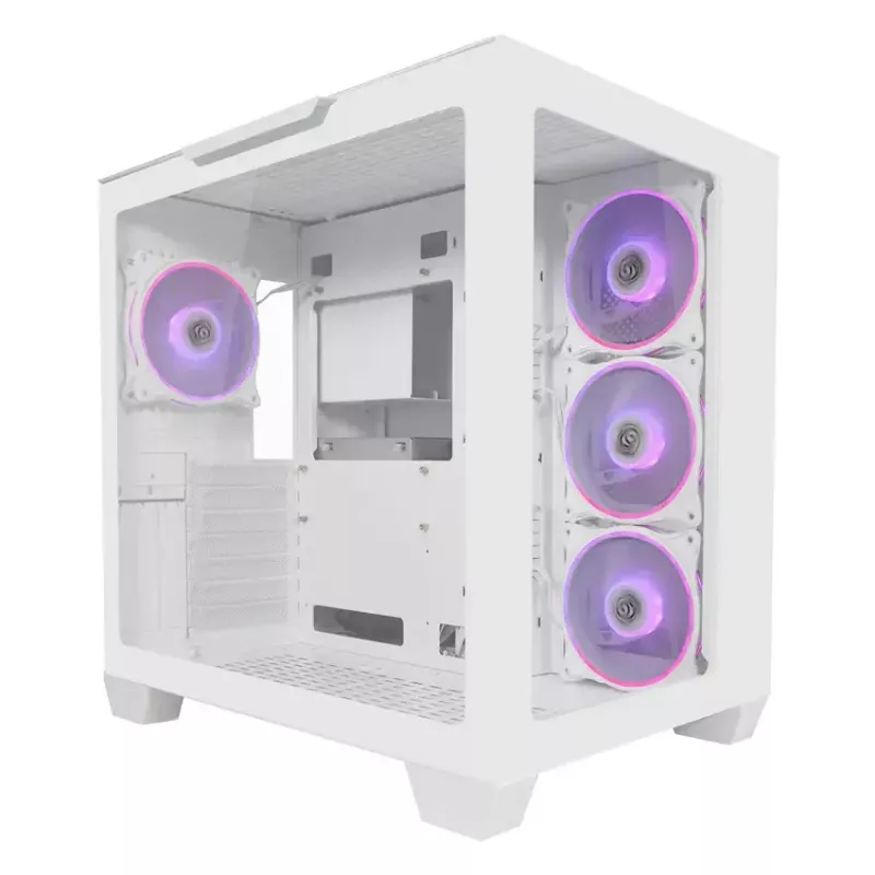 Κουτί PC LC-Power Gaming 807W Midi Tower λευκό