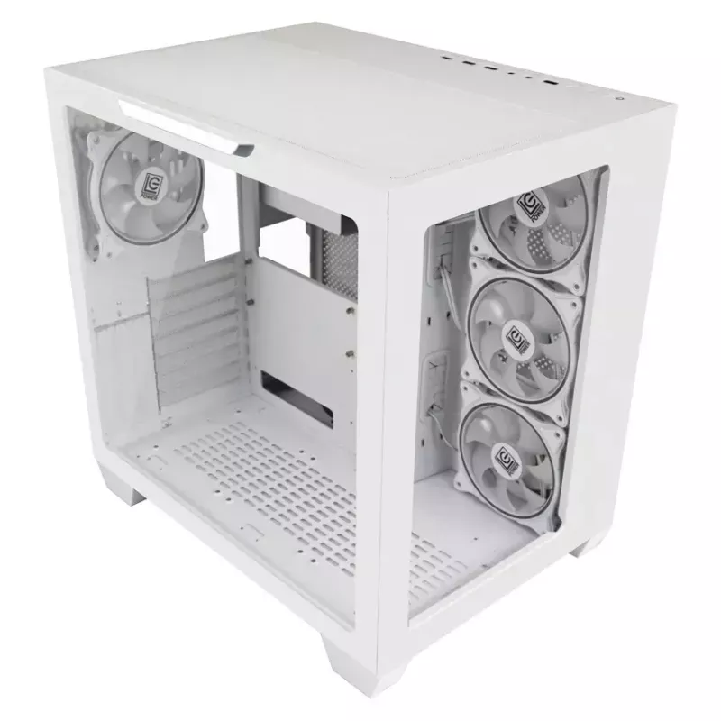 Κουτί PC LC-Power Gaming 807W Midi Tower λευκό