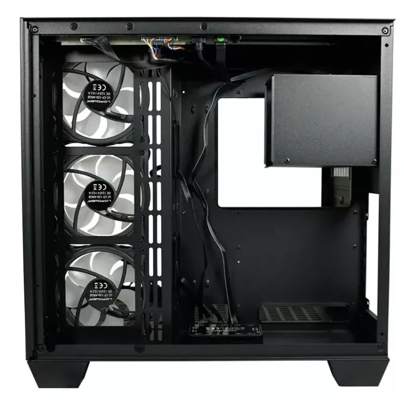 Κουτί PC LC-Power 809B Midi Tower μαύρο