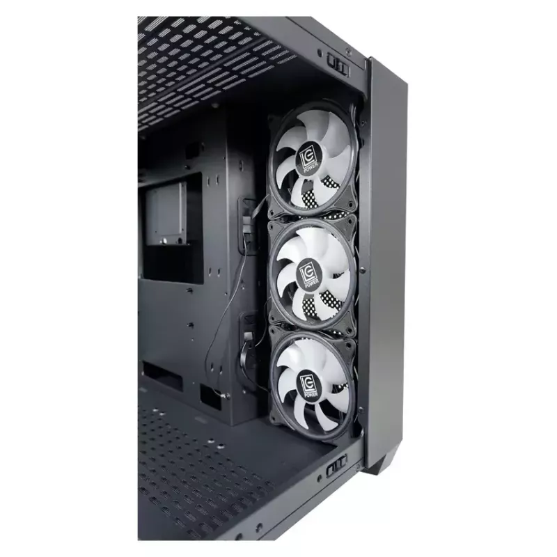 Κουτί PC LC-Power 809B Midi Tower μαύρο