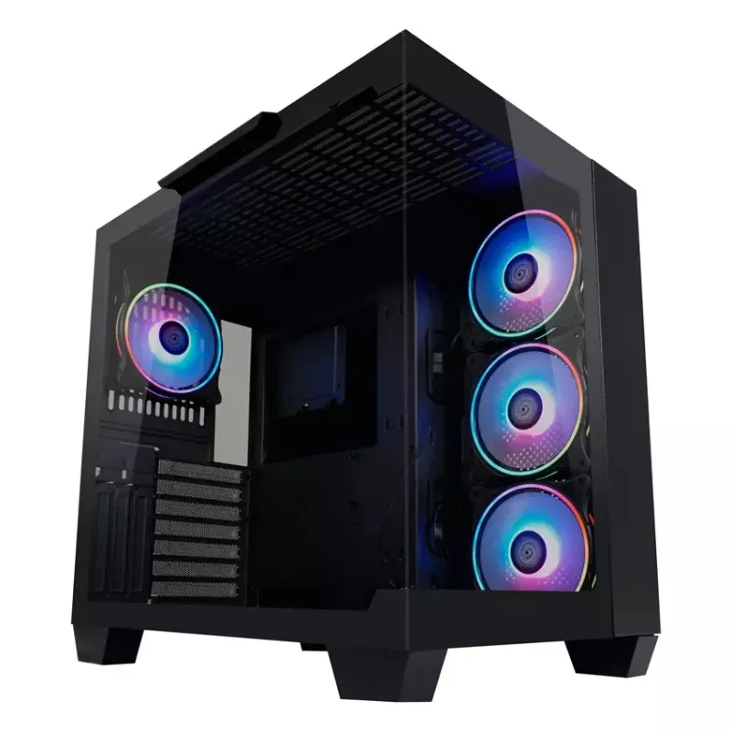 Κουτί PC LC-Power 809B Midi Tower μαύρο