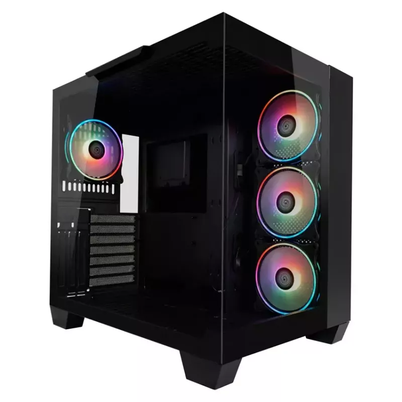 Κουτί PC LC-Power 809B Midi Tower μαύρο