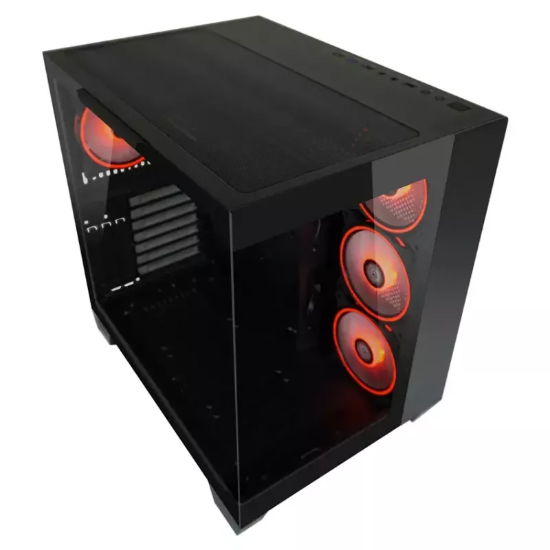 Κουτί PC LC-Power 809B Midi Tower μαύρο