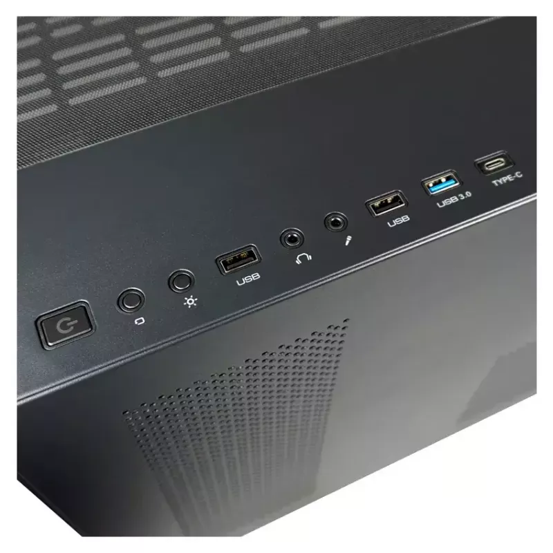 Κουτί PC LC-Power 809B Midi Tower μαύρο