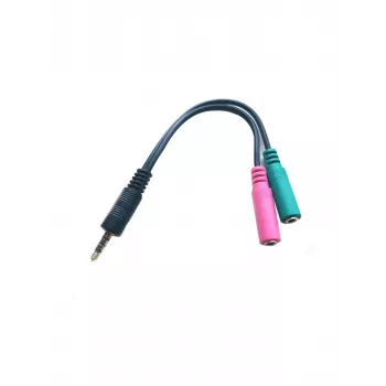 Καλώδιο ήχου Microconnect AUDALS015 0,25 m 3,5 mm 2 x 3,5 mm μαύρο