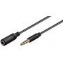 Καλώδιο ήχου Microconnect AUDLG05G 0,5 m 3,5 mm μαύρο