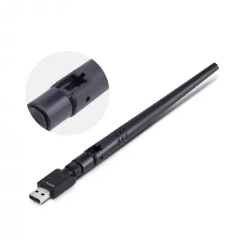 StarTech.com USB Bluetooth 5.3 Class 1 Προσαρμογέας Dongle για PC/Laptop, σύνδεση μεγάλης εμβέλειας για πληκτρολόγιο, ποντίκι, ροή ήχου και λειτουργία δικτύου PAN, Windows/Linux