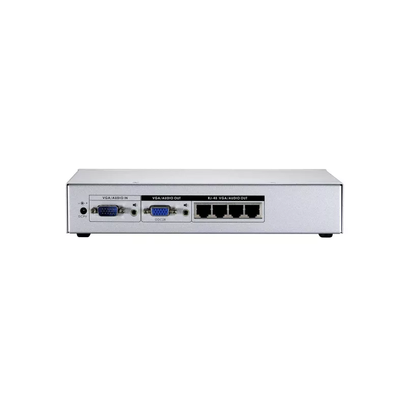 Πομπός AV LevelOne 4-Port Cat.5 VGA Πομπός