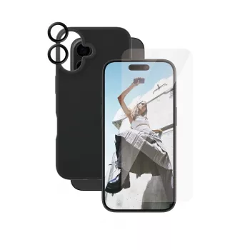 3-in-1 Bundle Θήκη PanzerGlass CARE by Fashion iPhone 16