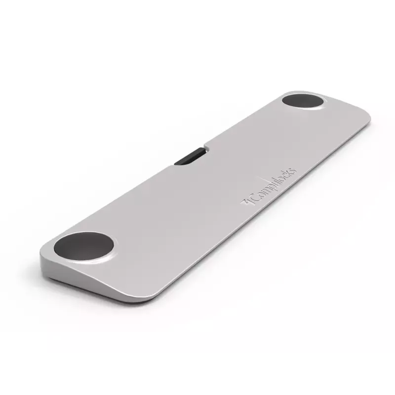 Προσαρμογέας υποδοχής κλειδαριάς Universal Lock Slot Compulocks BLD01KL ασημί