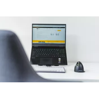 BakkerElkhuizen UltraStand Universal, βάση laptop, μαύρο, σκούρο γκρι, αλουμίνιο, καουτσούκ, χάλυβας, 33 cm (13 ίντσες), 39,6 cm (15,6 ίντσες), 3 kg