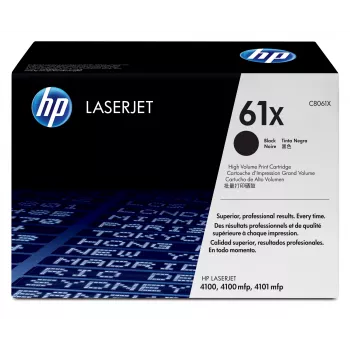 HP 61X High Yield Μαύρο Αυθεντικό Toner LaserJet 1 τεμ.