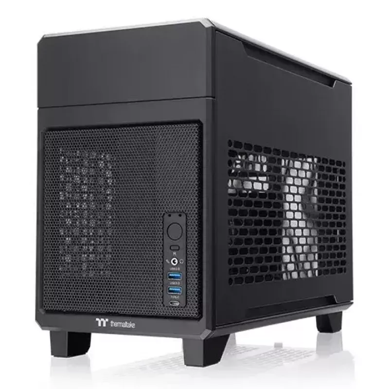 Κουτί PC Thermaltake TR100 Mini Tower μαύρο