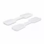 StarTech.com 3,5 ίντσες (9cm) ετικέτες σήμανσης καλωδίων, συσκευασία 100 τεμ., λευκό, ετικέτες καλωδίων με θηλιά-θηλιά Velcro, εγγράψιμες σημάνσεις καλωδίων για διαχείριση καλωδίων, ετικέτες αναγνώρισης καλωδίων