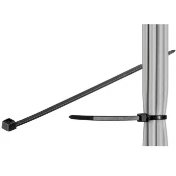 Microconnect CABLETIE3 δεματικό καλωδίων δεματικό καλωδίων σκάλας μαύρο 100 τεμ.