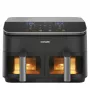 Cosori Dual Basket Chef Edition διπλή 8,5 L επιτραπέζια συσκευή 1750 W φριτέζα αέρα μαύρο, ασημί