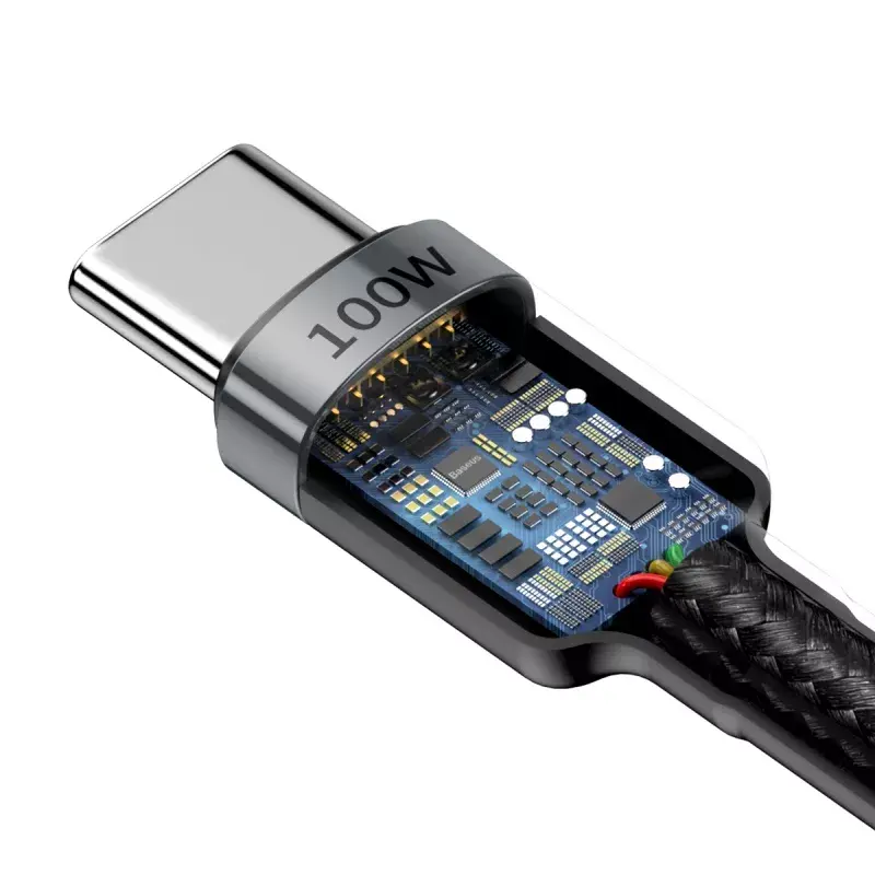 Baseus Cafule Καλώδιο USB USB 2.0 2 m USB C Μαύρο