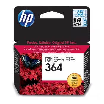 HP 364 Photo Γνήσιο Μελάνι, Τυπική απόδοση, Φωτογραφικό μπλε, Μελάνι βαφής, 1 τεμ., 130 σελίδες