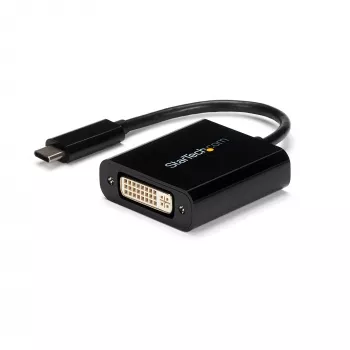 StarTech.com προσαρμογέας USB-C σε DVI – μαύρο – 1920x1200 – μετατροπέας βίντεο USB Type-C για οθόνη/οθόνη/προβολέα DVI-D – η ενημερωμένη έκδοση είναι CDP2DVIEC