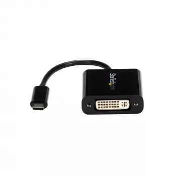 StarTech.com προσαρμογέας USB-C σε DVI – μαύρο – 1920x1200 – μετατροπέας βίντεο USB Type-C για οθόνη/οθόνη/προβολέα DVI-D – η ενημερωμένη έκδοση είναι CDP2DVIEC