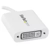 StarTech.com προσαρμογέας USB-C σε DVI - λευκό, 3.2 Gen 2 (3.1 Gen 2), USB Type-C, έξοδος DVI, 1920 x 1200 pixel