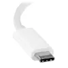 StarTech.com προσαρμογέας USB-C σε DVI - λευκό, 3.2 Gen 2 (3.1 Gen 2), USB Type-C, έξοδος DVI, 1920 x 1200 pixel