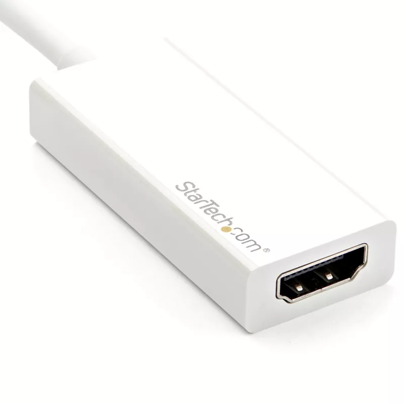 StarTech.com προσαρμογέας USB-C σε HDMI - λευκό - 4K 60Hz, USB Type-C, έξοδος HDMI, 3840 x 2160 pixel