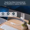 StarTech.com προσαρμογέας USB-C σε HDMI - λευκό - 4K 60Hz, USB Type-C, έξοδος HDMI, 3840 x 2160 pixel