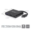 StarTech.com προσαρμογέας multiport USB-C με HDMI – θύρα USB 3.0 – 60W PD – μαύρο
