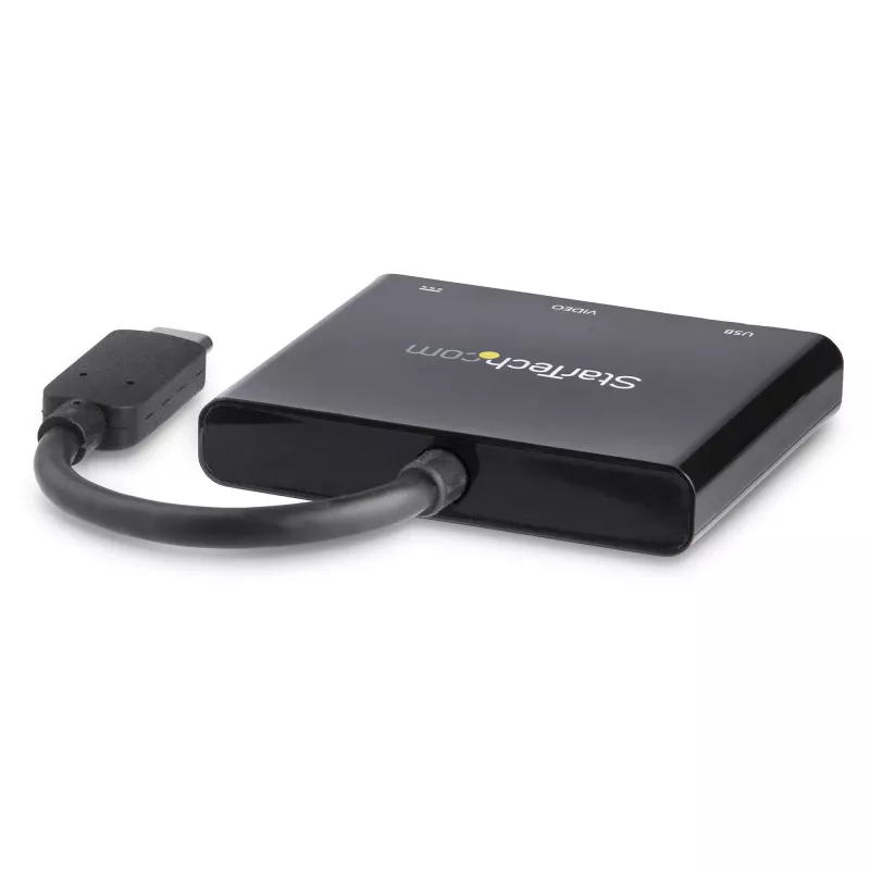 StarTech.com προσαρμογέας multiport USB-C με HDMI – θύρα USB 3.0 – 60W PD – μαύρο