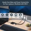 StarTech.com προσαρμογέας multiport USB-C με HDMI – θύρα USB 3.0 – 60W PD – μαύρο