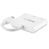StarTech.com προσαρμογέας multiport USB-C με HDMI – θύρα USB 3.0 – 60 W PD – λευκό