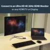 StarTech.com προσαρμογέας multiport USB-C με HDMI – θύρα USB 3.0 – 60 W PD – λευκό