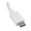 StarTech.com προσαρμογέας USB-C σε HDMI με 4K 30Hz - λευκό, USB Type-C, έξοδος HDMI, 3840 x 2160 pixel