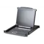 ATEN CL1000M KVM switch τοποθέτησης σε rack μαύρο