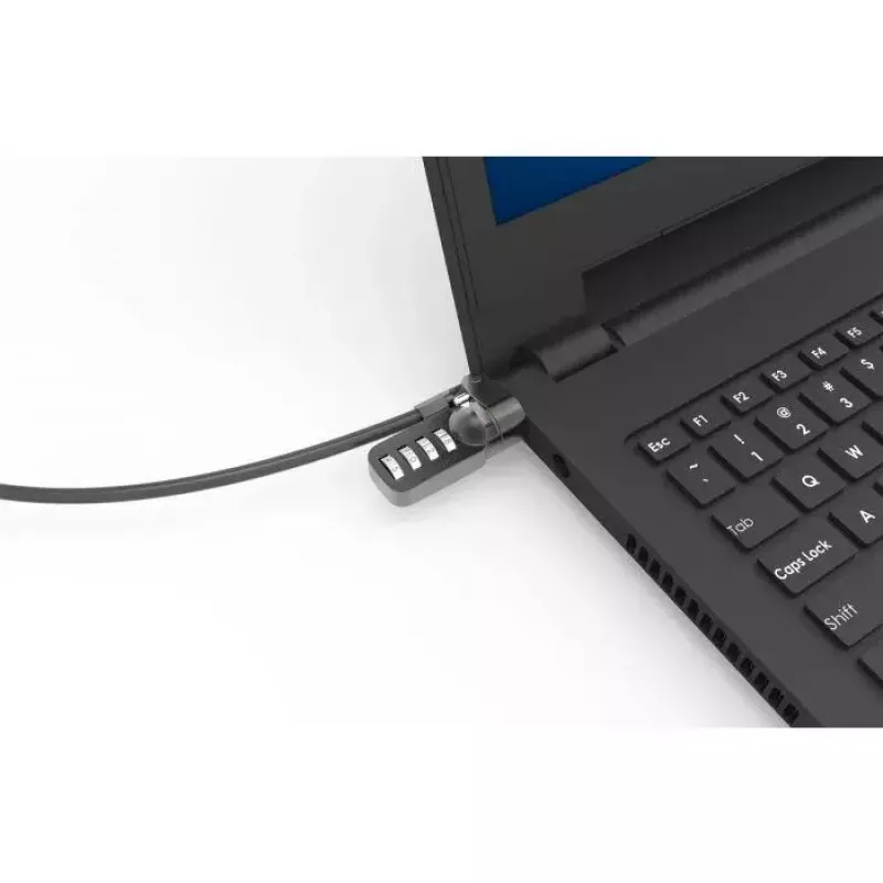 Κλειδαριά συνδυασμού Compulocks CL37 T-Bar κλειδαριά ασφαλείας καλωδίου μαύρο