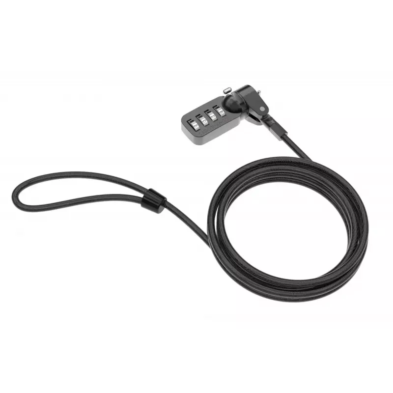 Κλειδαριά συνδυασμού Compulocks CL37 T-Bar κλειδαριά ασφαλείας καλωδίου μαύρο