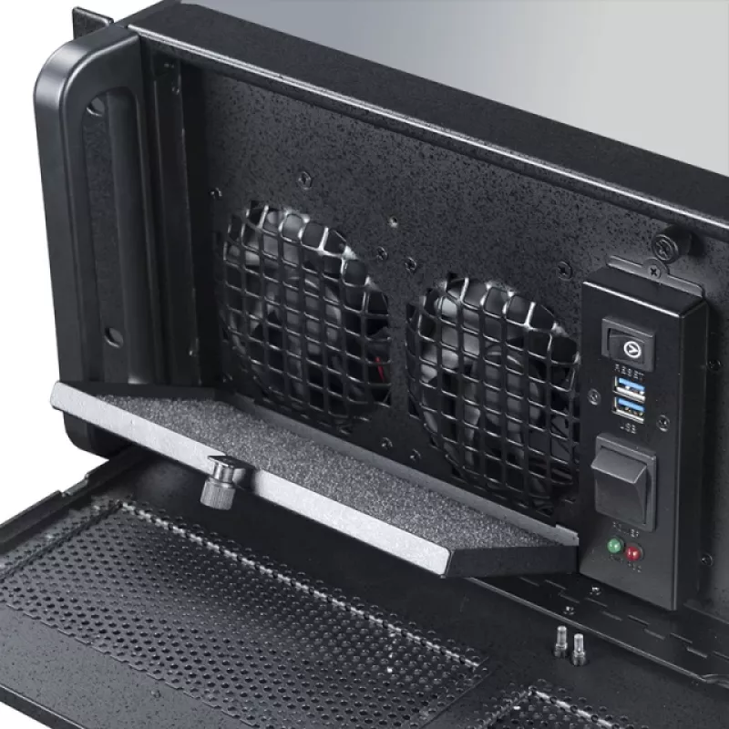 Chieftec UNC-410S-B-U3 rack μαύρο