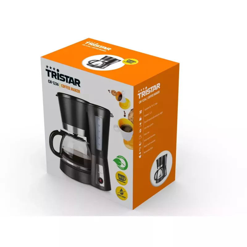 Καφετιέρα φίλτρου Tristar 1,2 L CM-1236