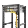 StarTech.com 1U Κάθετος διαχειριστής καλωδίων rack D-ring άγκιστρο – 4,5 x 10 cm (1,8 x 3,9 ίντσες)