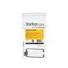 StarTech.com 1U Κάθετος διαχειριστής καλωδίων rack D-ring άγκιστρο – 4,5 x 10 cm (1,8 x 3,9 ίντσες)