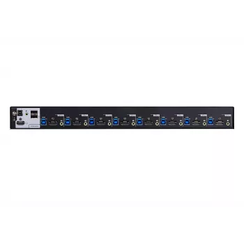 ATEN 8-Port USB 3.0 4K HDMI KVM Switch, 4096 x 2160 Pixel, 4K Ultra HD, 9,77 W, μαύρο
